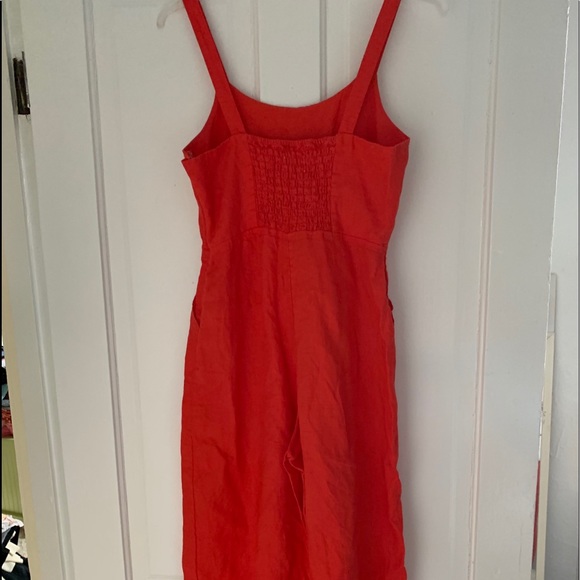 Cynthia Rowley 100% Linen Jumpsuit- 8 - Picture 4 of 4